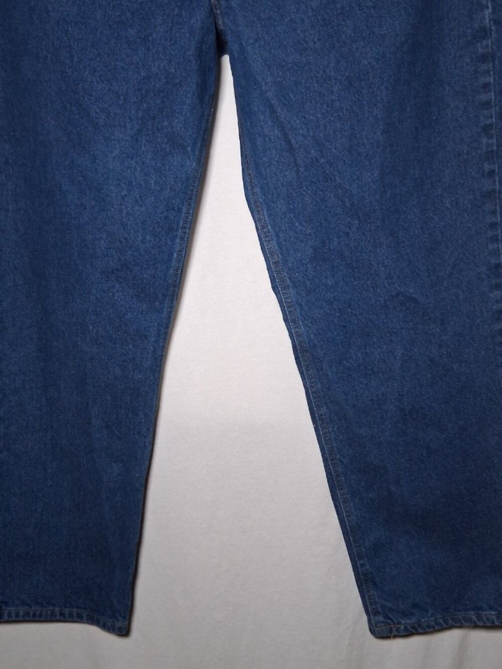 Carhartt Jeans Men 44x32 Workwear Work Pants Blue Jean Denim B17 DST - Picture 14 of 16